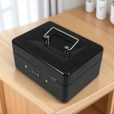 Lockbox Key Secure - Small Lockable Steel Cash Box Combination