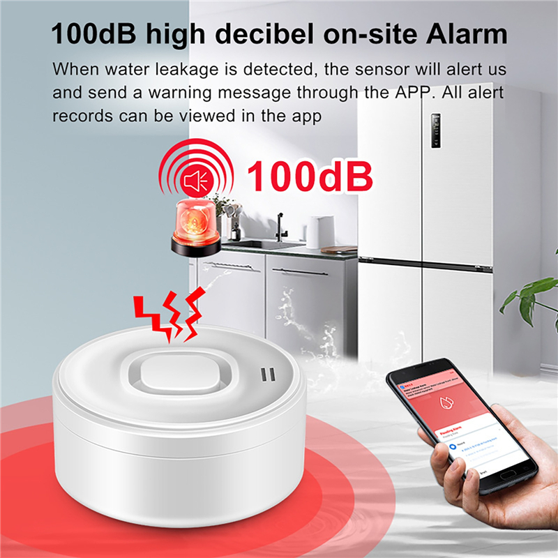 Tuya Smart WIFI Water Leak Sen - Water Alarm Sensor incelemesi ve fiyatı