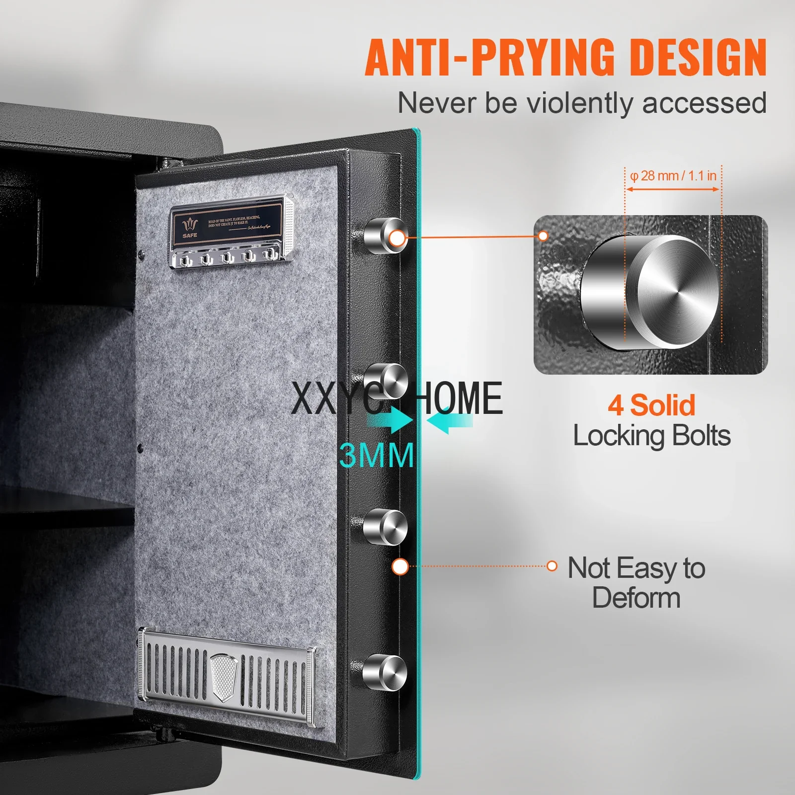 Electric Safe 2.2/1.8 Cubic Fe - Fire Safe Document incelemesi ve fiyatı