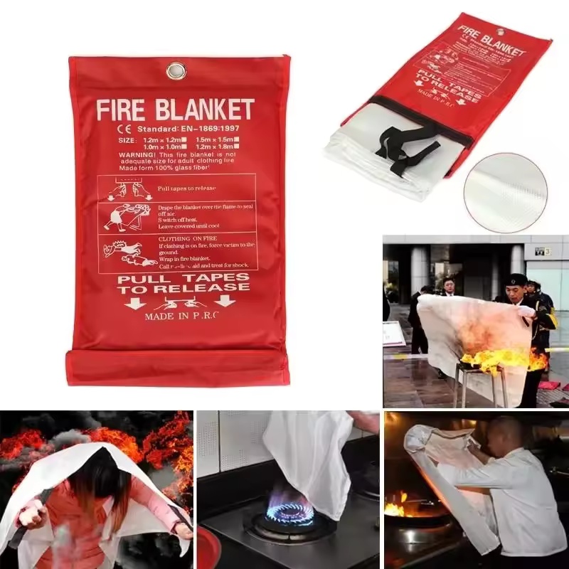 1mx1m Fire Blanket Emergency E - Fire Blanket Kitchen incelemesi ve fiyatı