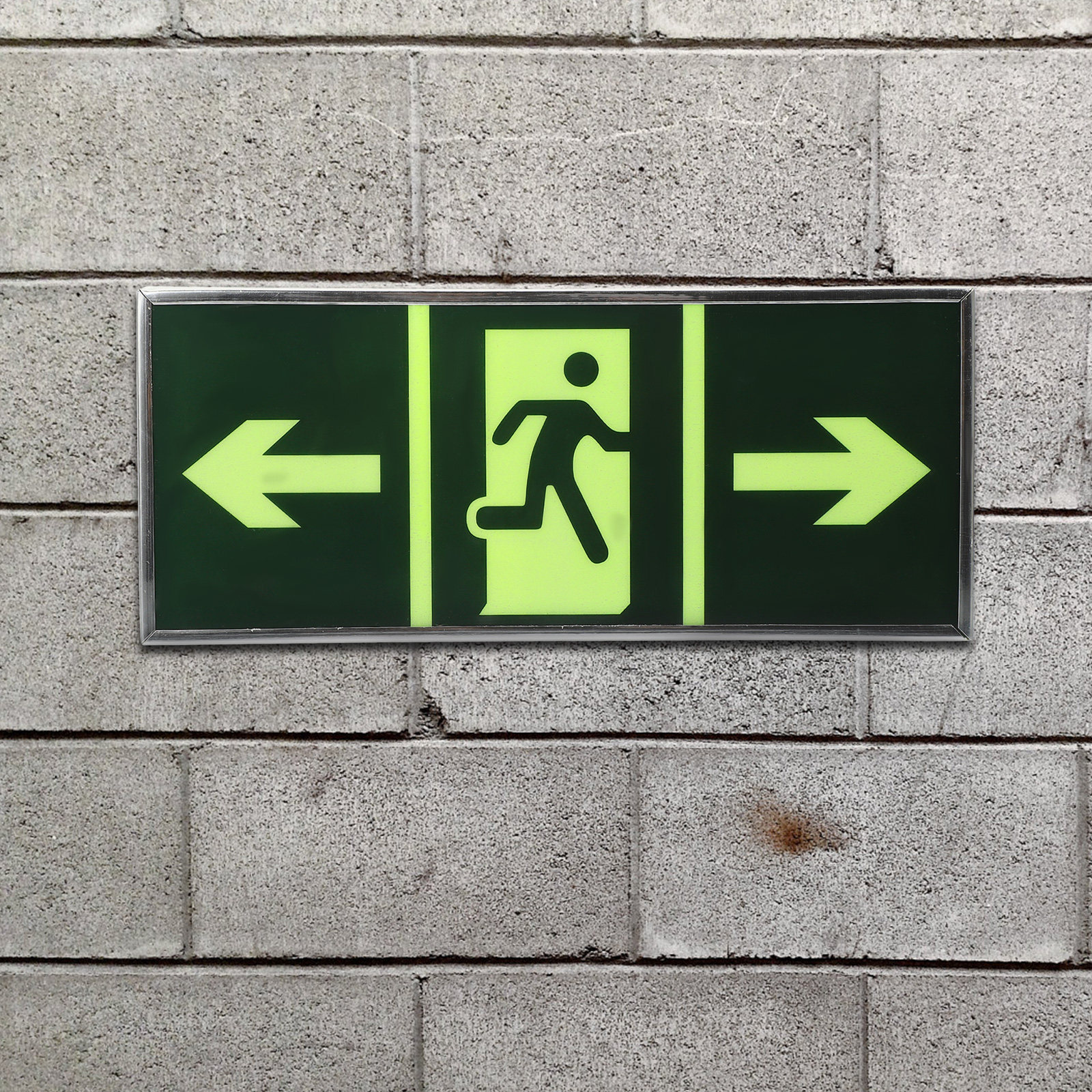 2Pcs Luminous Emergency Exit S - Emergency Exit Sign incelemesi ve fiyatı