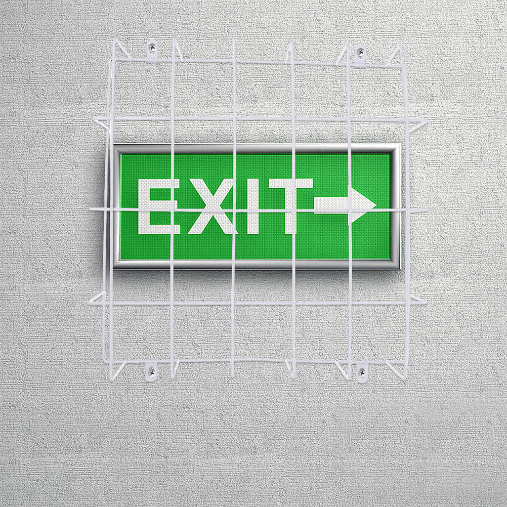 2Pcs Exit Sign Wire Cage Prote - Emergency Exit Sign incelemesi ve fiyatı
