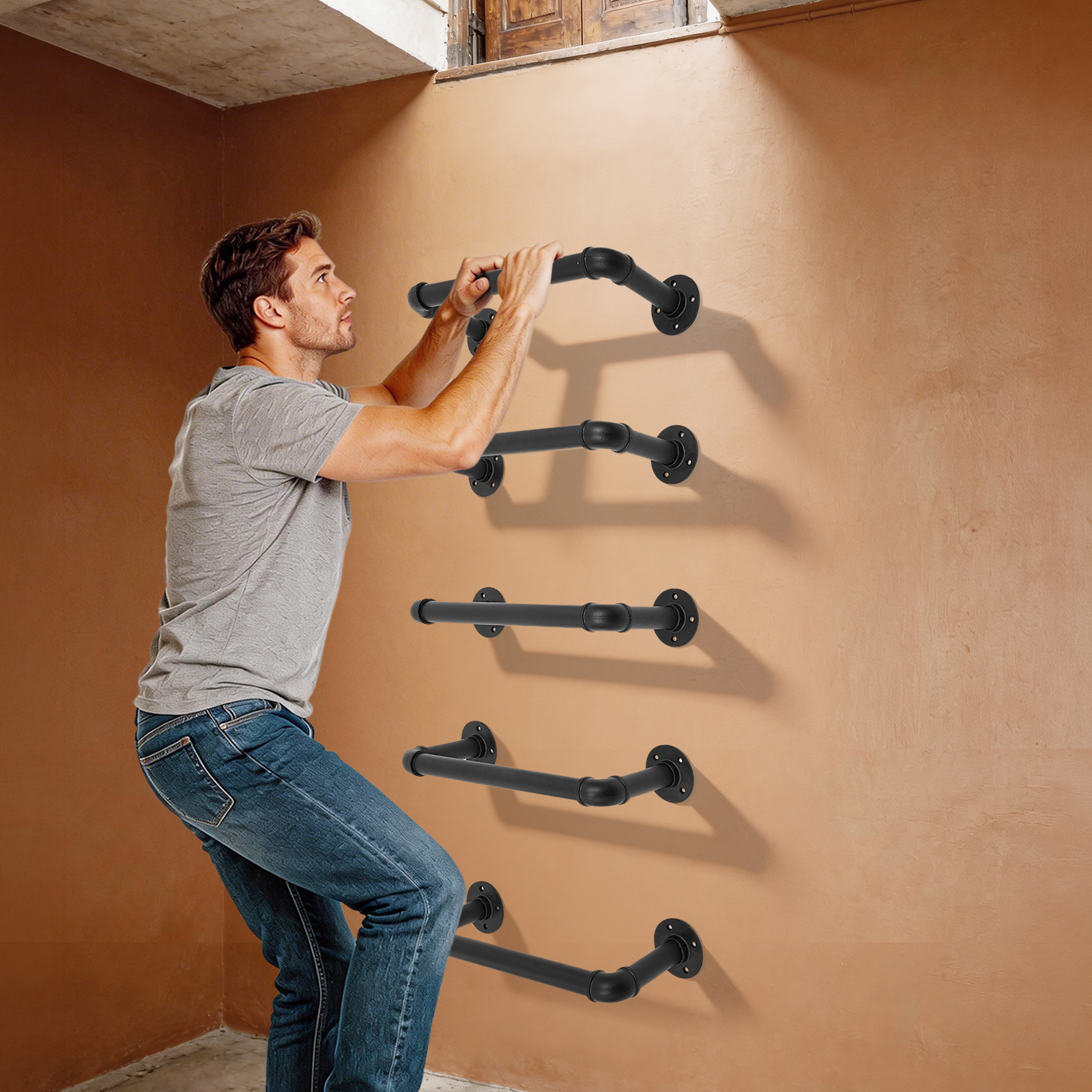 5 Pcs Wall Mounted Emergency E - Fire Escape Ladder incelemesi ve fiyatı