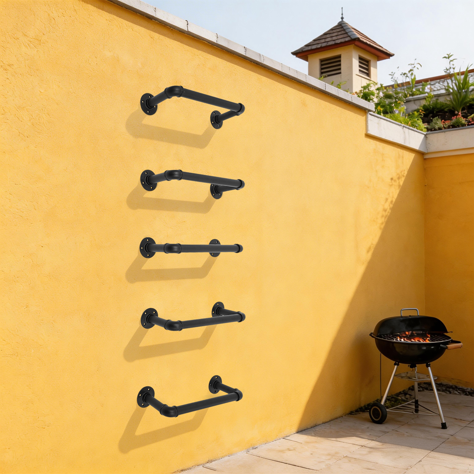 5 Pcs Wall Mounted Emergency E - Fire Escape Ladder incelemesi ve fiyatı