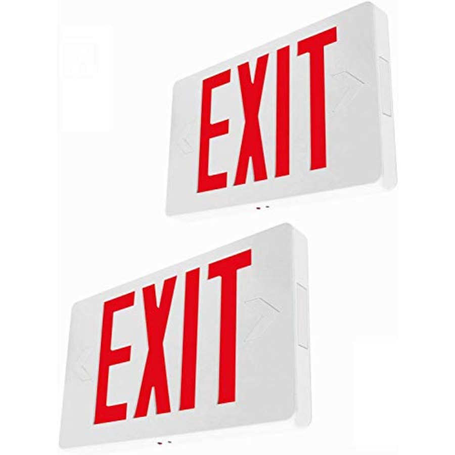 Ultra Slim LED Exit Sign, Red  - Emergency Exit Sign incelemesi ve fiyatı