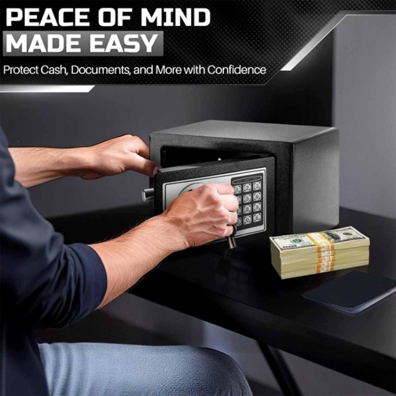 Digital Electronic Safe Box wi - Lockbox Key Secure incelemesi ve fiyatı