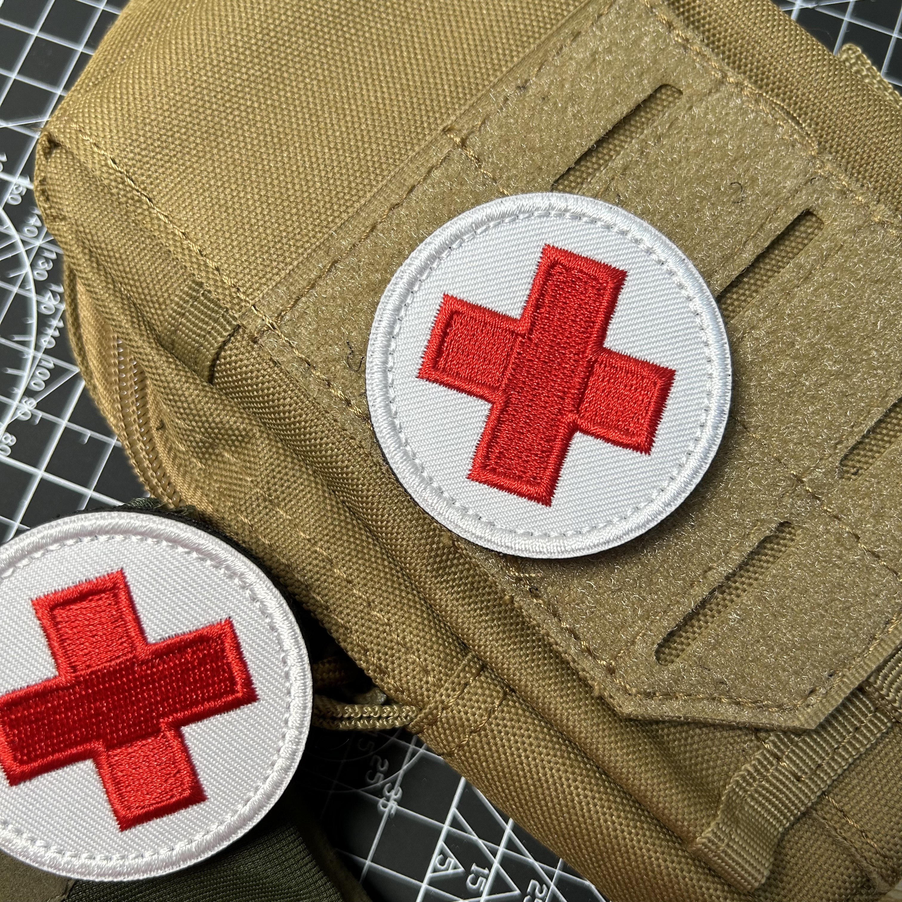 First Aid Red Cross Round Patc - First Aid Bag Kit incelemesi ve fiyatı