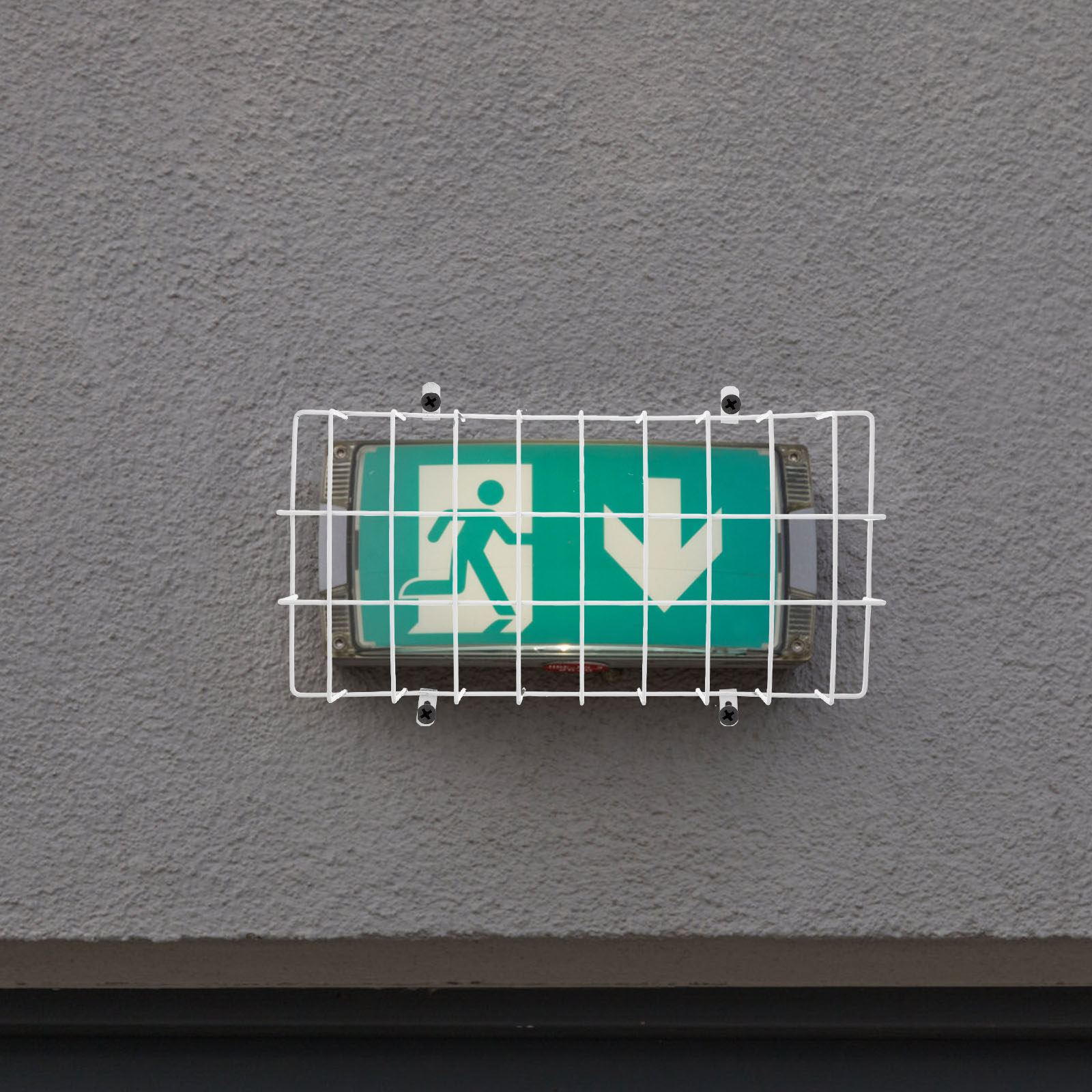 Exit Sign Protective Guard Sta - Emergency Exit Sign incelemesi ve fiyatı