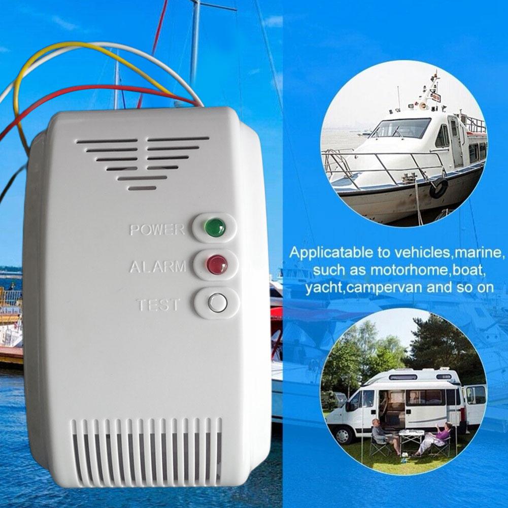Propane Butane Sensor 12V Gas  - Smoke Detector Interconnected incelemesi ve fiyatı