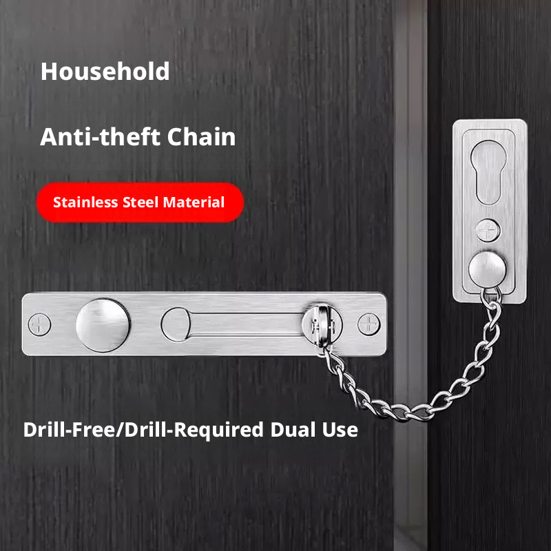 Door Chain Lock Stainless Stee - Security Chain Door incelemesi ve fiyatı