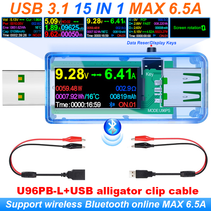 15 IN 1 USB 3.1 Tester DC Digi - Co Detector Plug incelemesi ve fiyatı