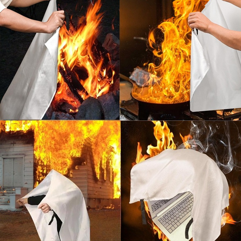 1pcs Fire Blanket Emergency Fi - Fire Blanket Kitchen incelemesi ve fiyatı