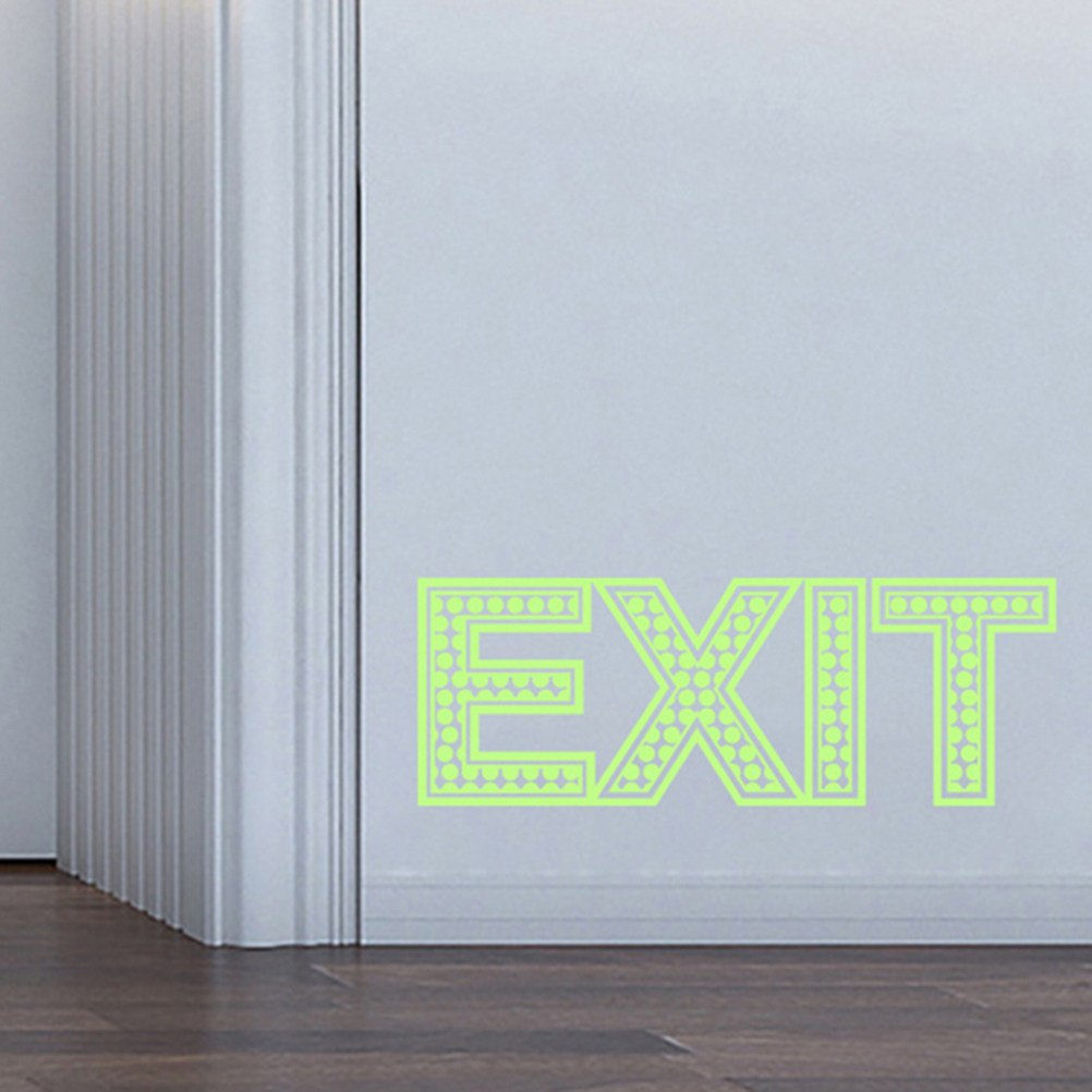 2 Sheets Night Luminous Exit S - Emergency Exit Sign incelemesi ve fiyatı