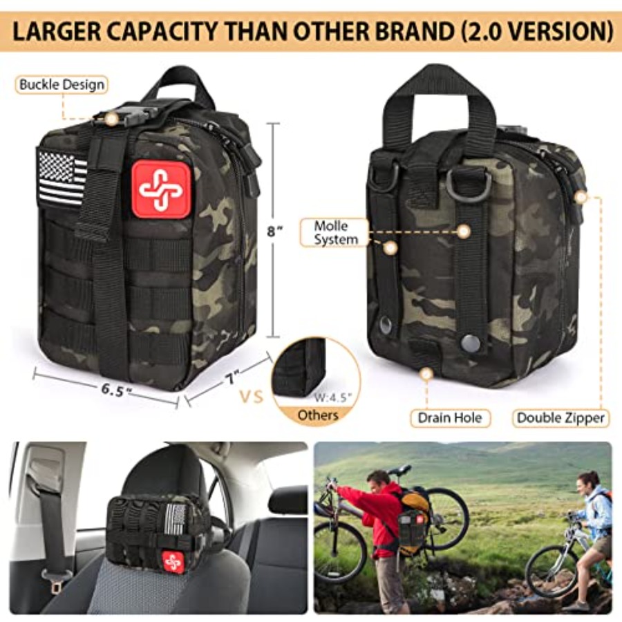 Survival Kit, 250Pcs Survival  - First Aid Bag Kit incelemesi ve fiyatı