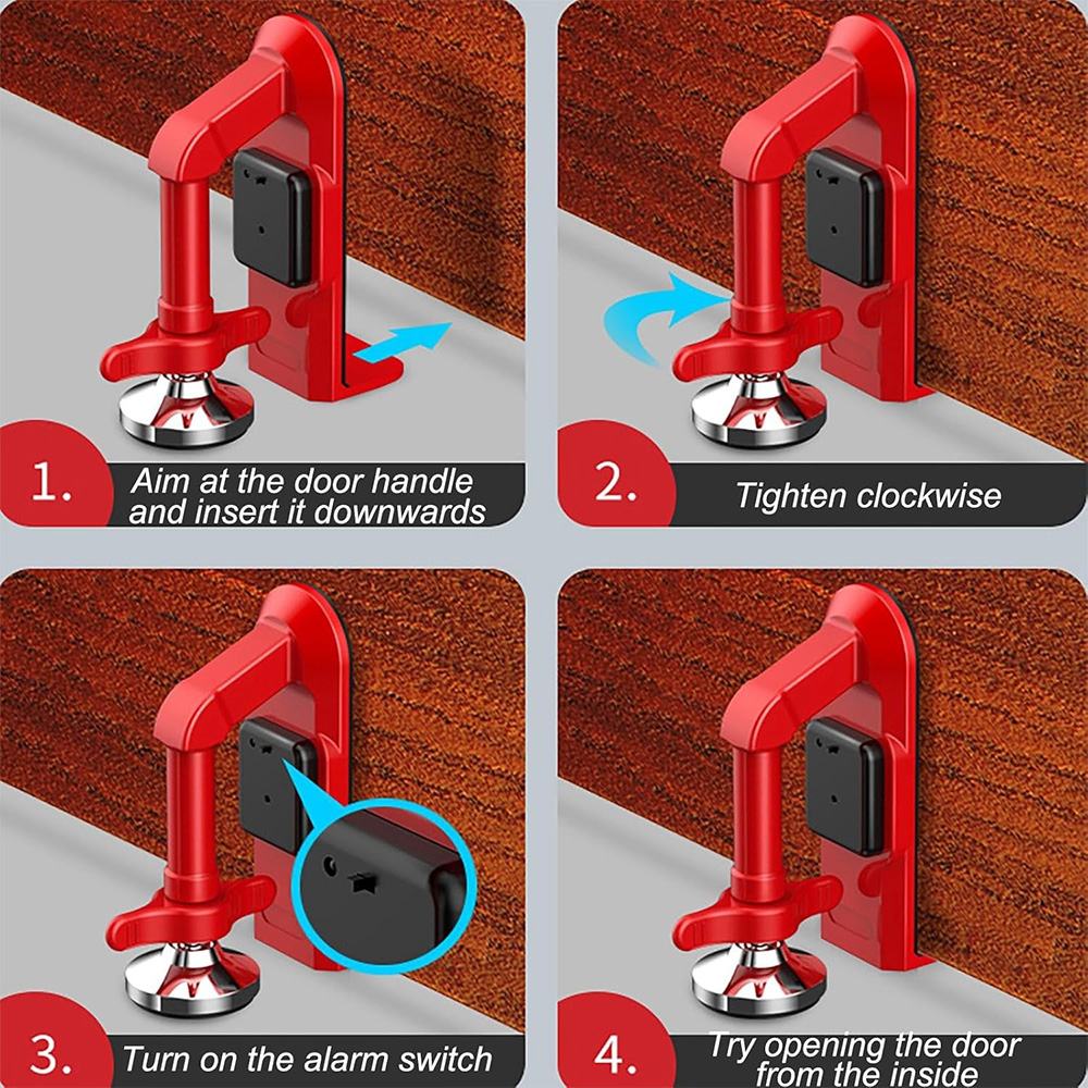 Battery Powered Alarm Door Sto - Door Stop Alarm incelemesi ve fiyatı