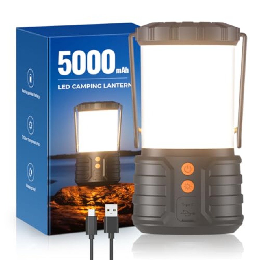 Camping Lantern, 5000mAh Recha - Power Outage Light incelemesi ve fiyatı