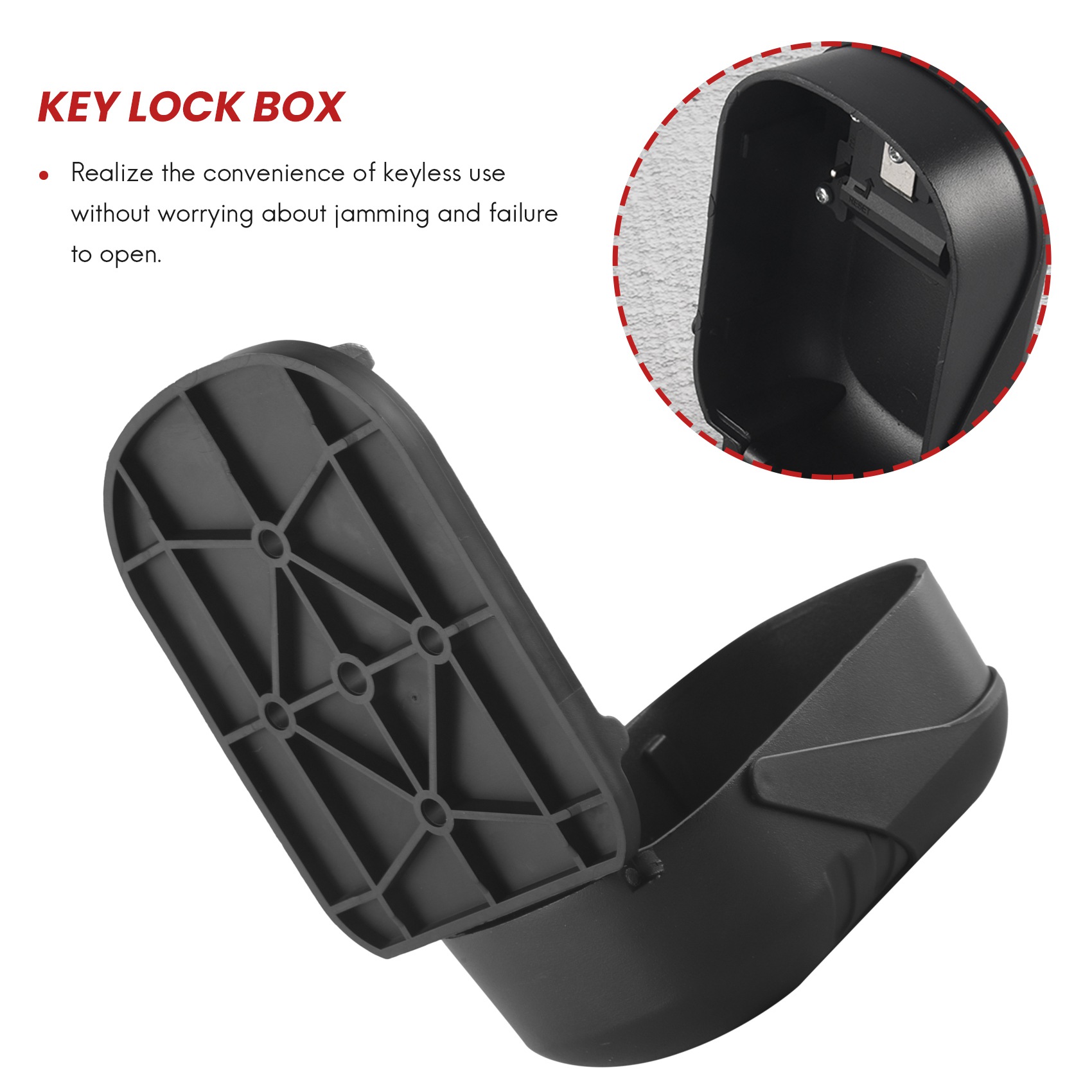 B27B Key Lock Box Wall Mount 4 - Lockbox Key Secure incelemesi ve fiyatı