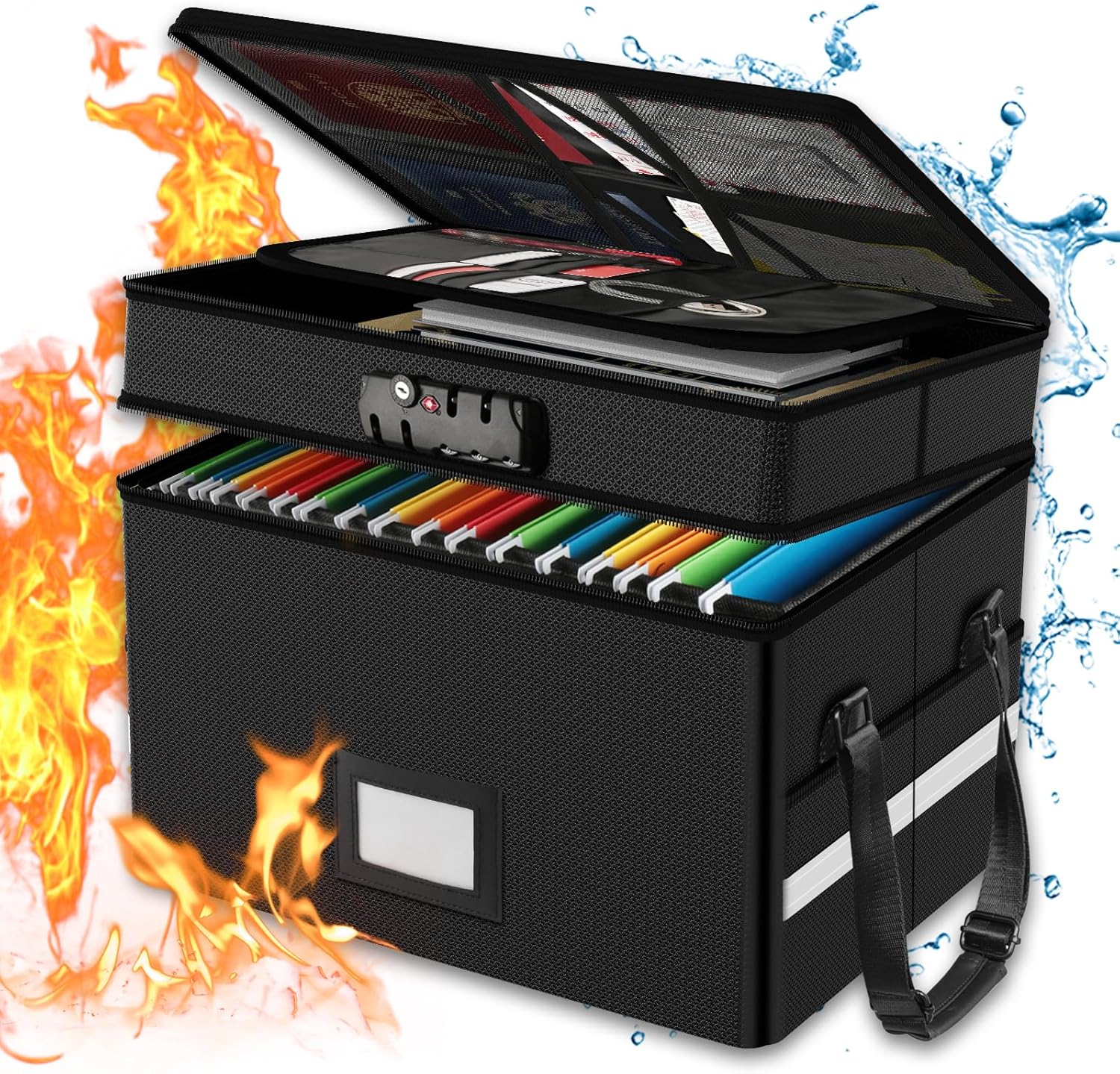 Fireproof Document Box with Lo - Fire Safe Document incelemesi ve fiyatı