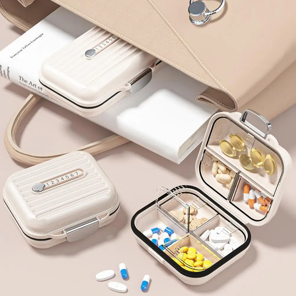 Pill Storage Box  Multi-purpos - Medicine Cabinet Lock incelemesi ve fiyatı