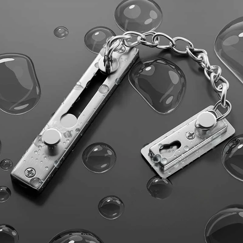 No Drill Stainless Steel Secur - Security Chain Door incelemesi ve fiyatı