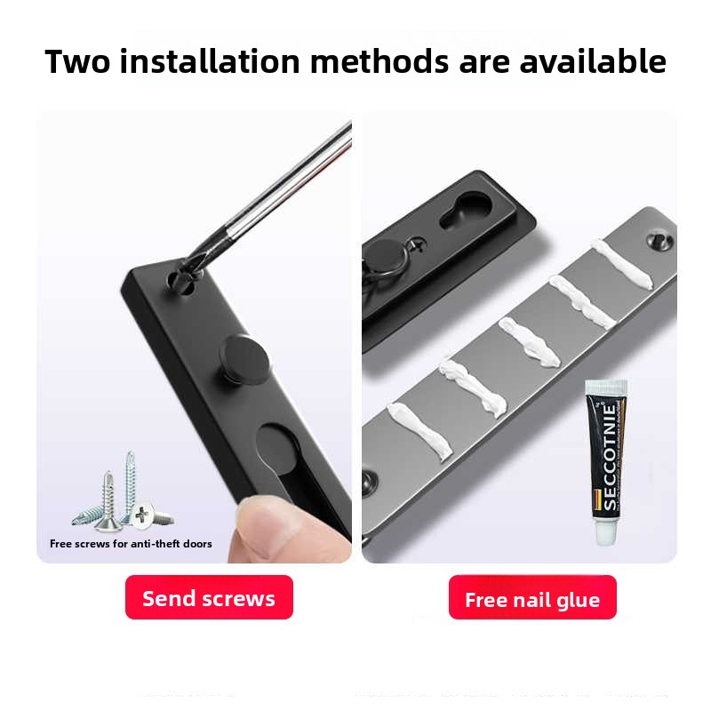 No Drill Stainless Steel Secur - Security Chain Door incelemesi ve fiyatı