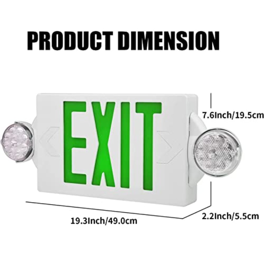 Emergency Exit Light, Adjustab - Emergency Exit Sign incelemesi ve fiyatı