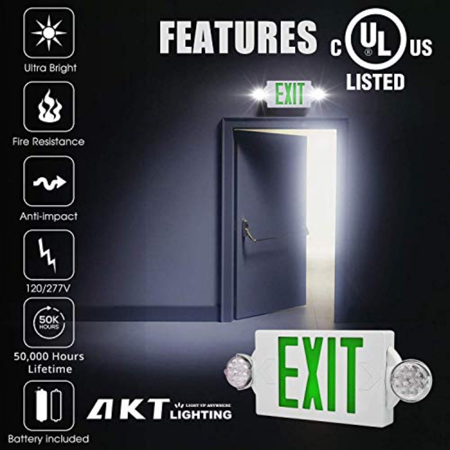 Emergency Exit Light, Adjustab - Emergency Exit Sign incelemesi ve fiyatı
