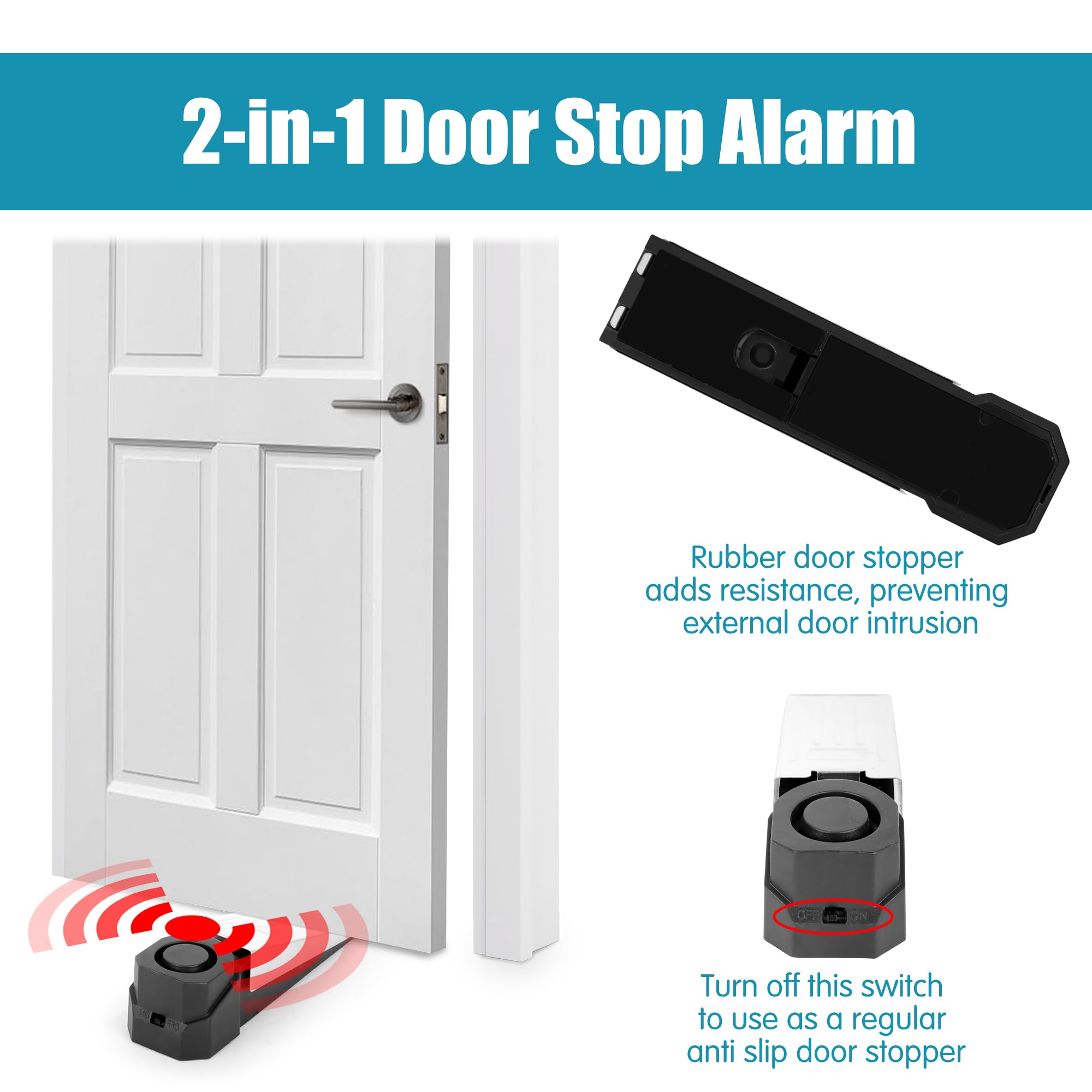 Wireless Door Stop Alarm Syste - Door Stop Alarm incelemesi ve fiyatı