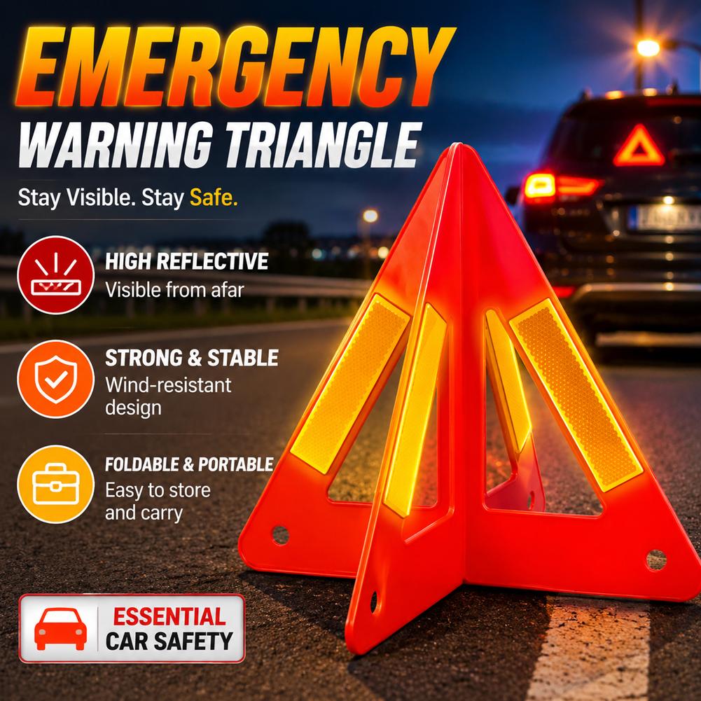 Reflective Triangle Warning Si - Emergency Exit Sign incelemesi ve fiyatı