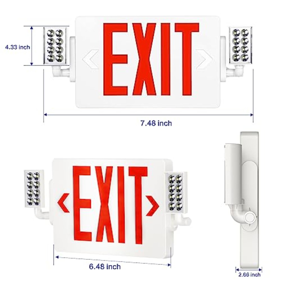 Spectsun 1 Pack Exit Signs wit - Emergency Exit Sign incelemesi ve fiyatı