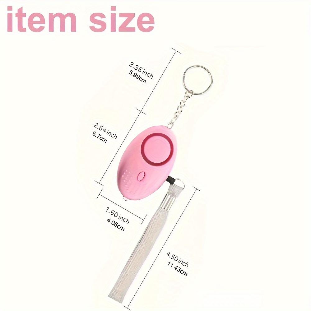 130dB Personal Safety Alarm wi - Personal Alarm Keychain incelemesi ve fiyatı