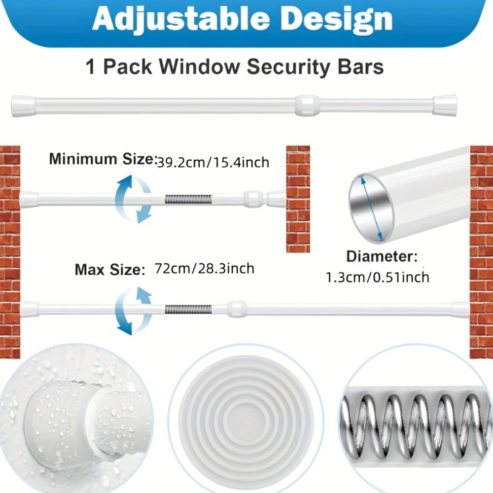 Adjustable Metal Window & Door - Window Lock Bar incelemesi ve fiyatı