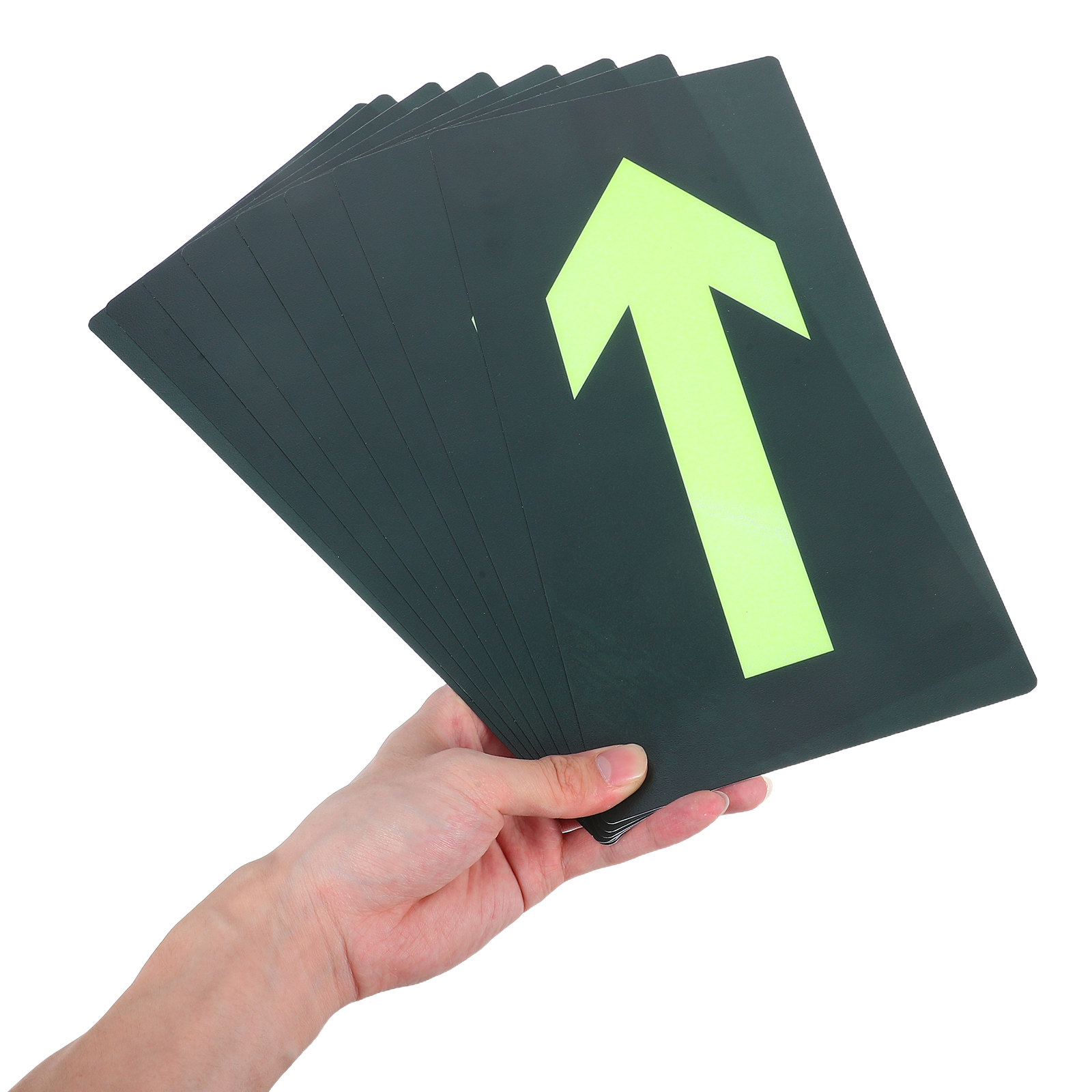 8Pcs Self Adhesive Glow Waterp - Emergency Exit Sign incelemesi ve fiyatı