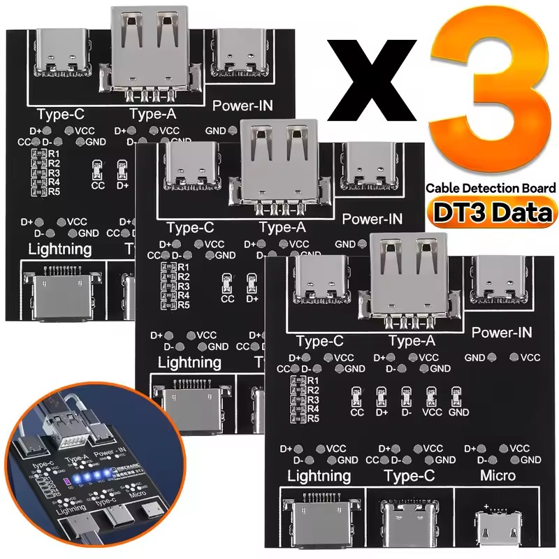 DT3 Data Cable Detection Board - Co Detector Plug incelemesi ve fiyatı
