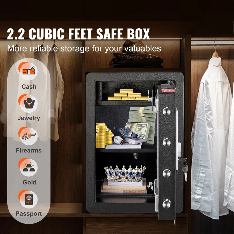 SucceBuy Electric Safe 2.2/1.8 - Fire Safe Document incelemesi ve fiyatı