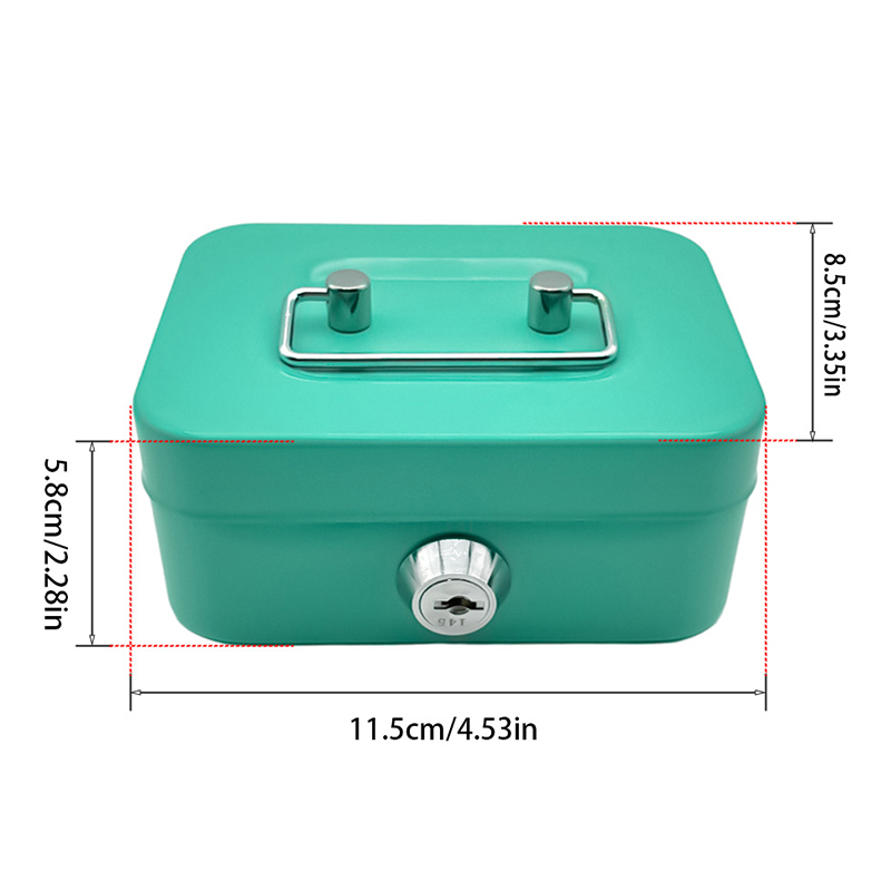 Money Safe Box Lockable Cash B - Lockbox Key Secure incelemesi ve fiyatı
