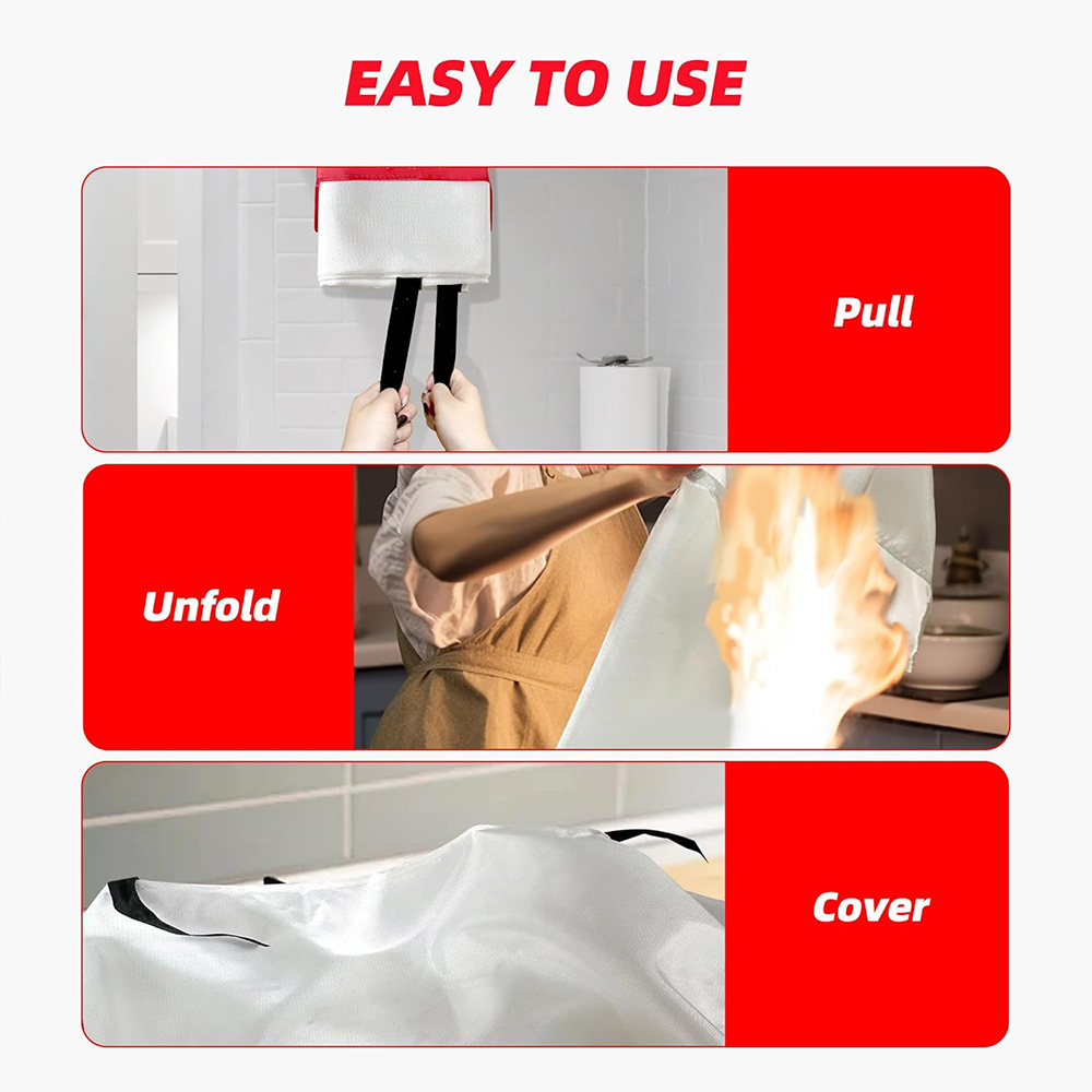 Fire Blanket 2 Pack 2*2m/1.5*1 - Fire Blanket Kitchen incelemesi ve fiyatı