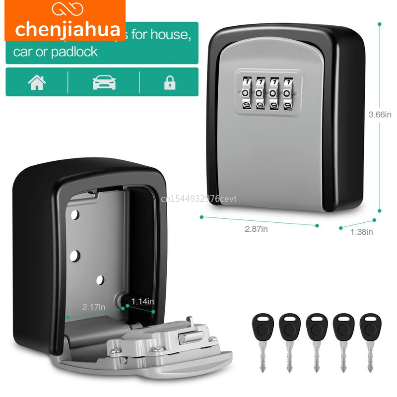 Wall Mount Key Storage Secret  - Lockbox Key Secure incelemesi ve fiyatı