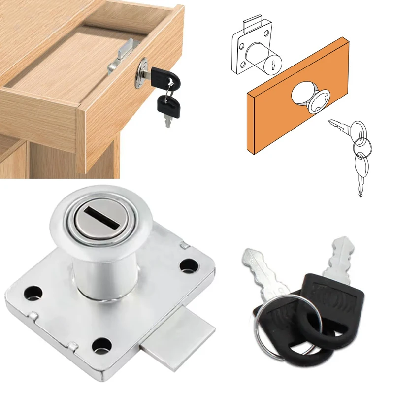 Drawer lock with key, used for - Medicine Cabinet Lock incelemesi ve fiyatı
