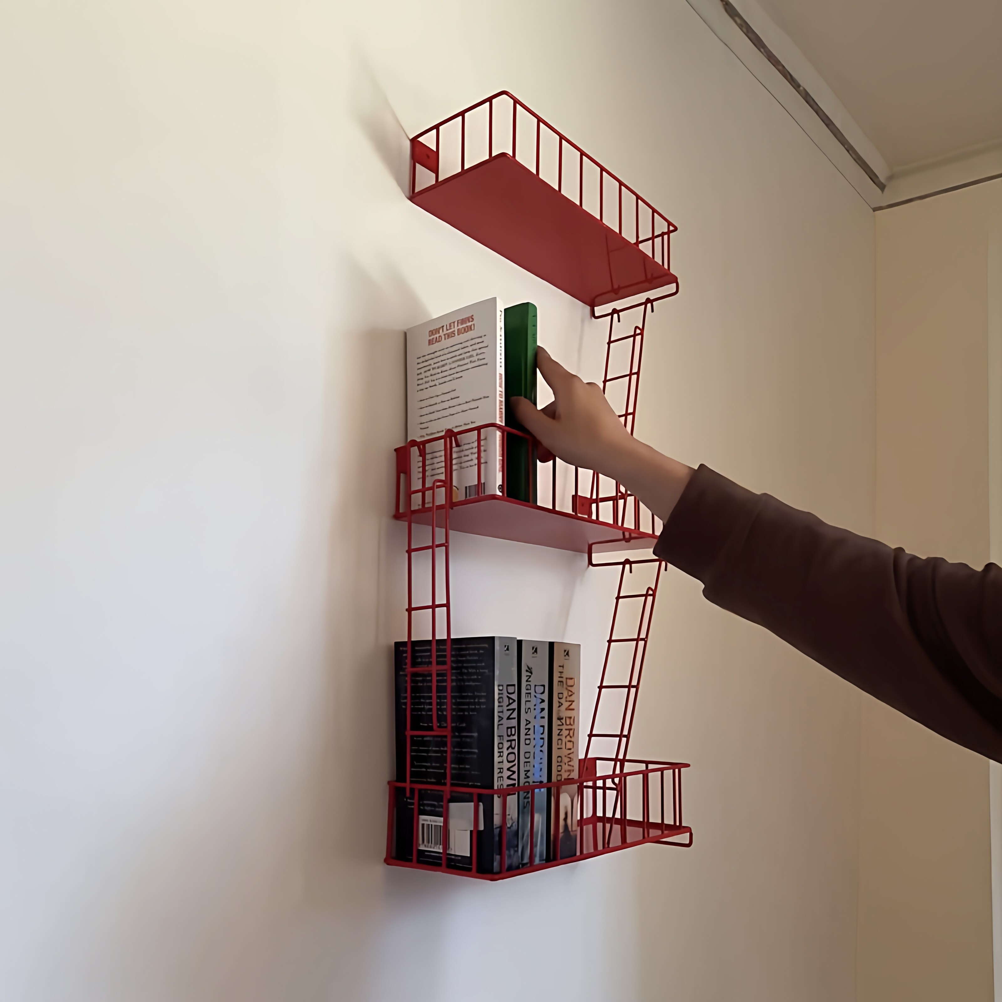 Fire Escape Wall Shelf, 3-Tier - Fire Escape Ladder incelemesi ve fiyatı