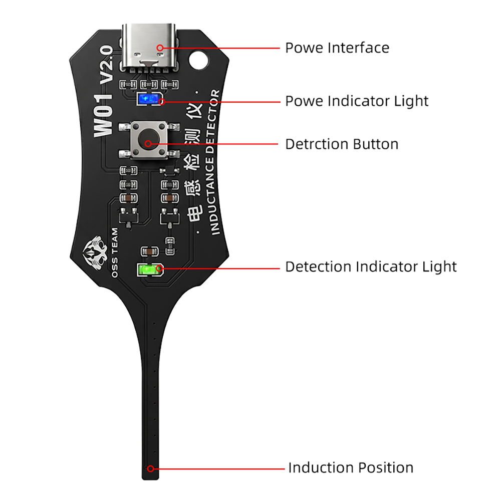W01 Inductor Detector Tool Mot - Co Detector Plug incelemesi ve fiyatı