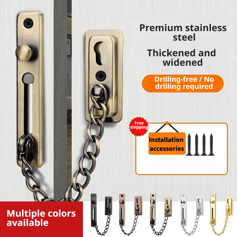Door Chain Lock Stainless Stee - Security Chain Door incelemesi ve fiyatı