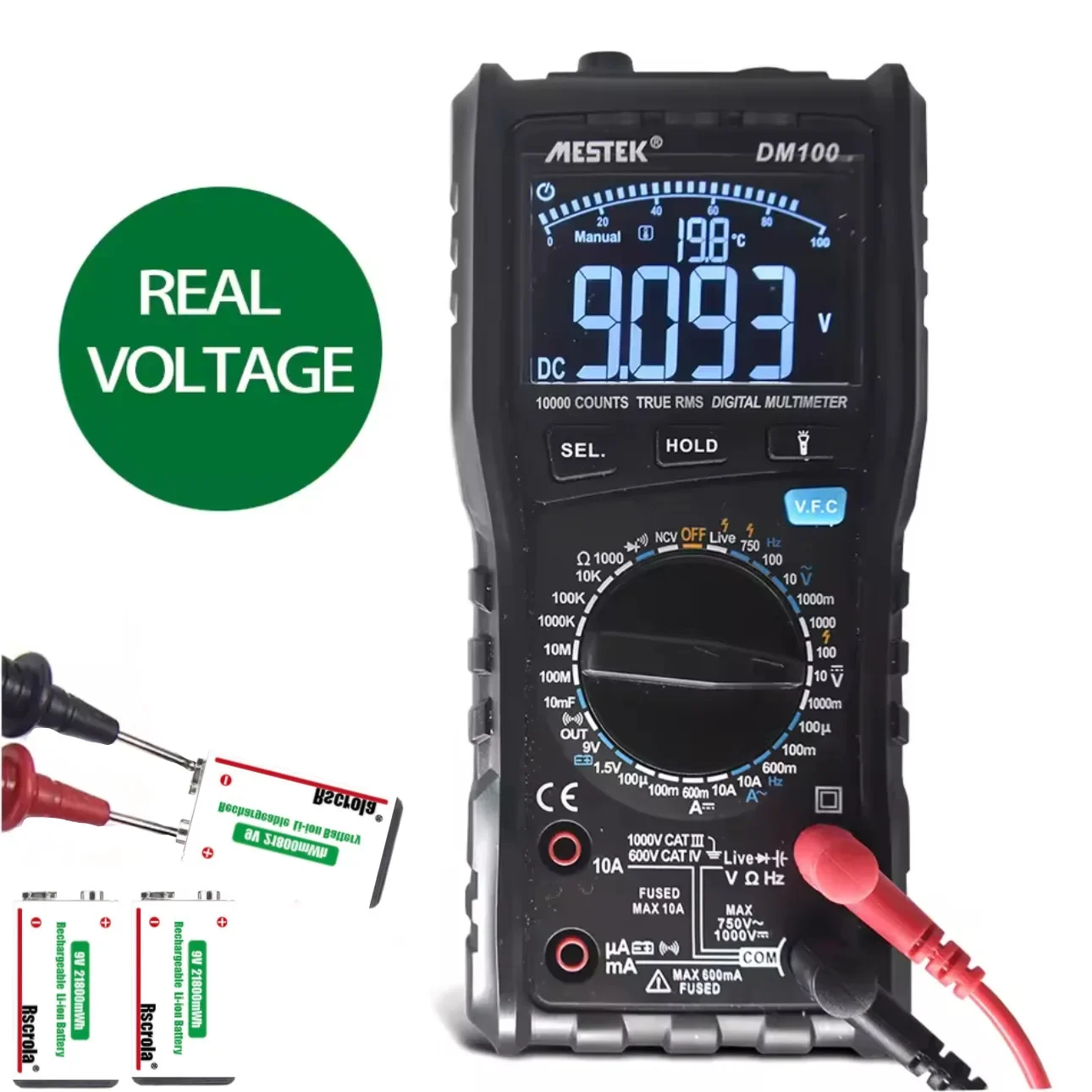 9V 21800mWh Rechargeable Lithi - Smoke Detector Interconnected incelemesi ve fiyatı
