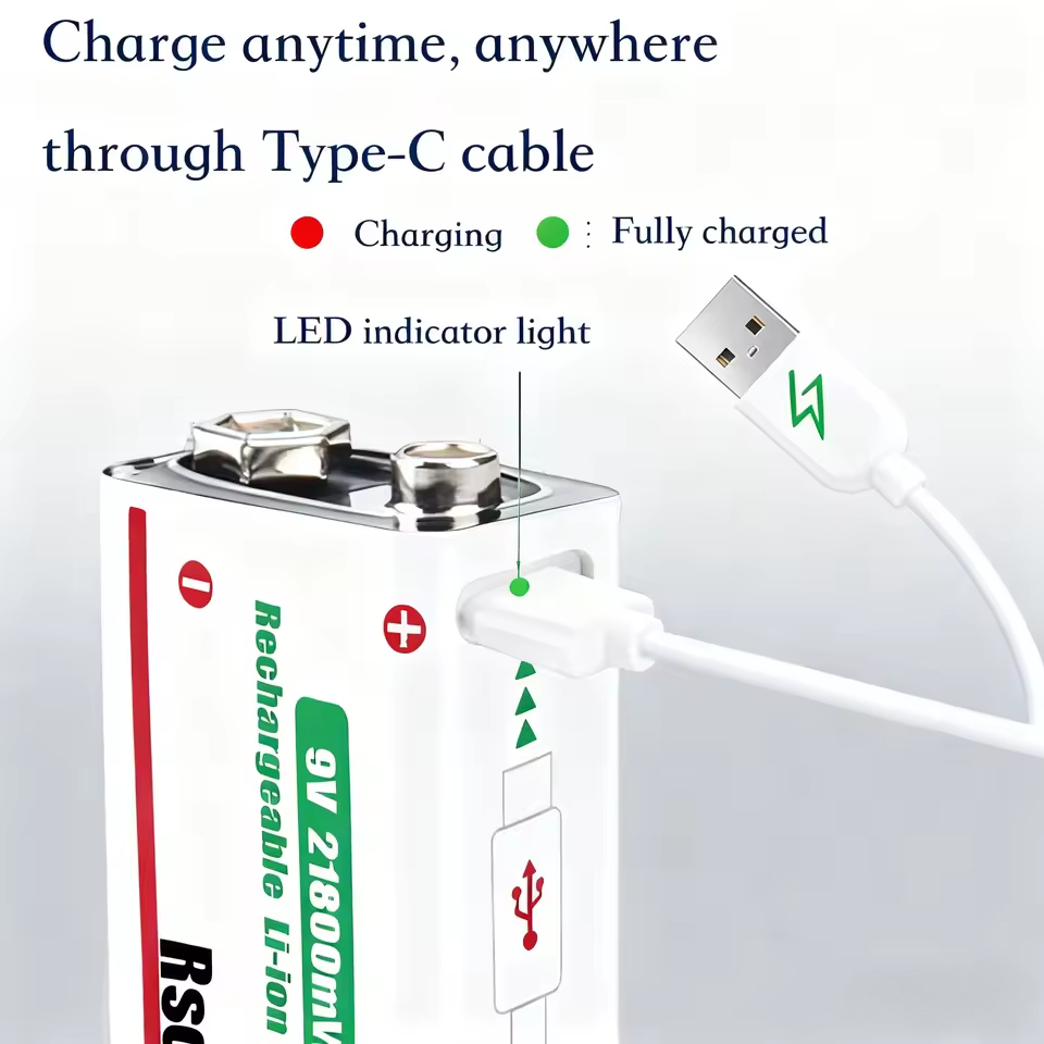 9V 21800mWh Rechargeable Lithi - Smoke Detector Interconnected incelemesi ve fiyatı