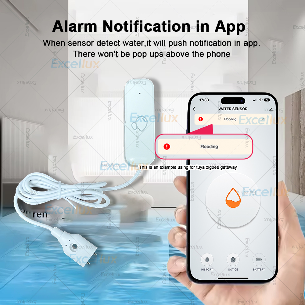 Zigbee Smart Water Leak Sensor - Water Alarm Sensor incelemesi ve fiyatı