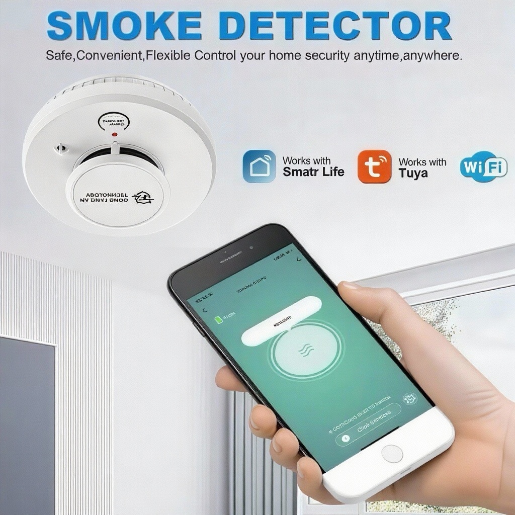 DFA Wifi Smoke Detector 2 in1  - Smoke Detector Interconnected incelemesi ve fiyatı