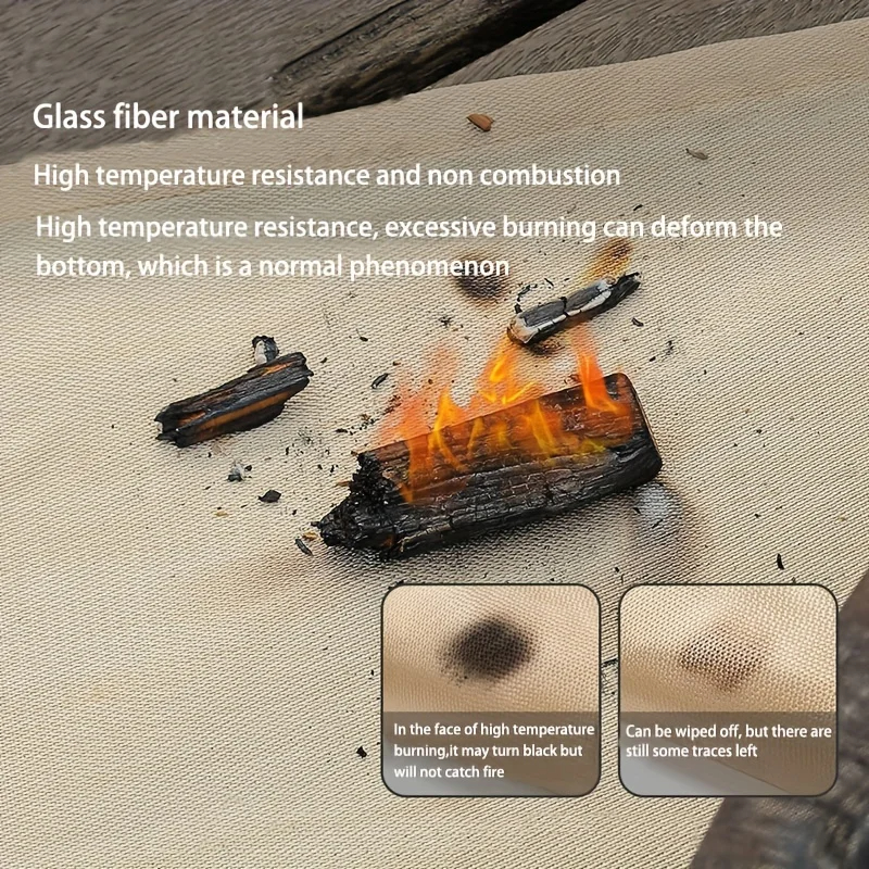 Outdoor Camping Fireproof Clot - Fire Blanket Kitchen incelemesi ve fiyatı