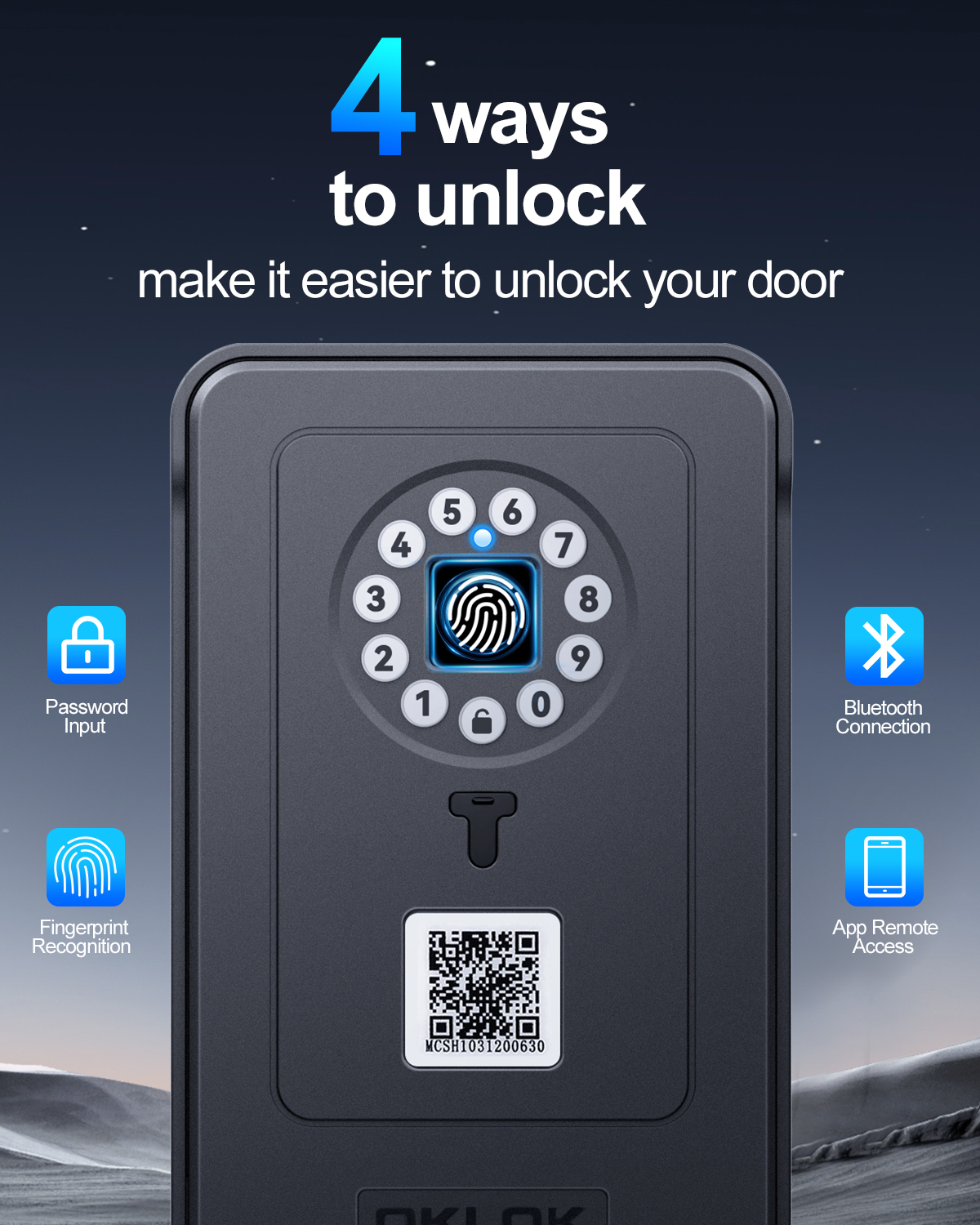Wireless Smart lock Box Blueto - Lockbox Key Secure incelemesi ve fiyatı