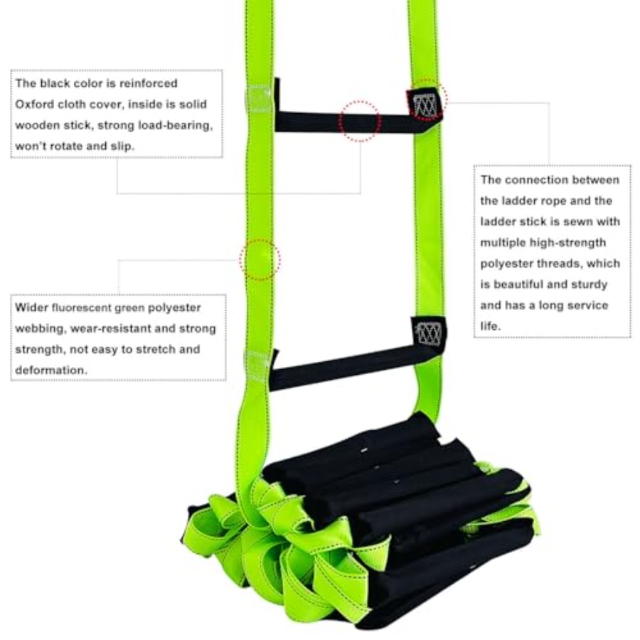 Fire Escape Ladder with 2 Heav - Fire Escape Ladder incelemesi ve fiyatı