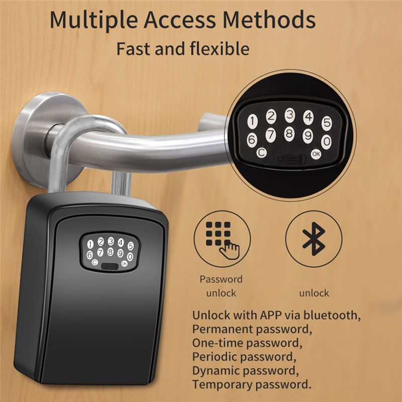 A92Z TUYA Smart Key Box Blueto - Lockbox Key Secure incelemesi ve fiyatı